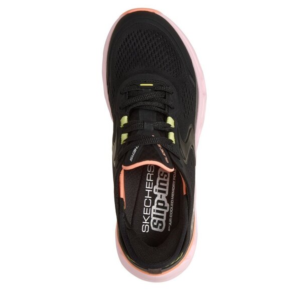 🔥 Skechers Glide-Step Slip-Ins Women’s Sneakers – Black Pink Size 9 NWT 👟 - Picture 6 of 6